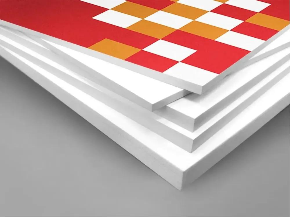 Planchas de PVC espumado para fabricación de rótulos