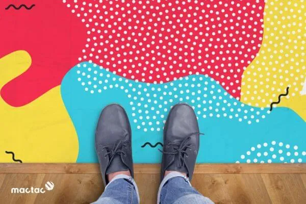 Laminado antideslizante Mactac FLORGRIP mate R11 para suelos húmedos exteriores — imagen 2