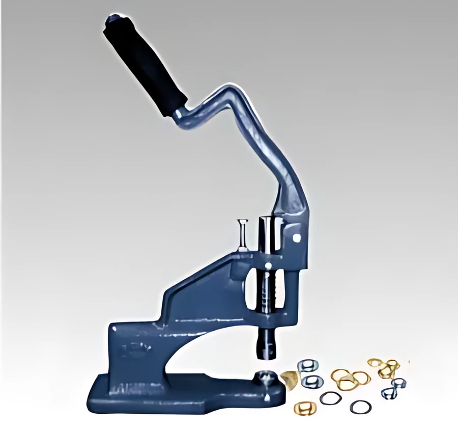 Máquina de ollaos Easy Press para lonas y PVC de poco grosor