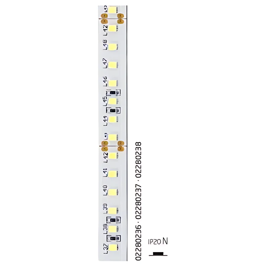 Tira LED flexible SMD 2835 para iluminación decorativa de espacios