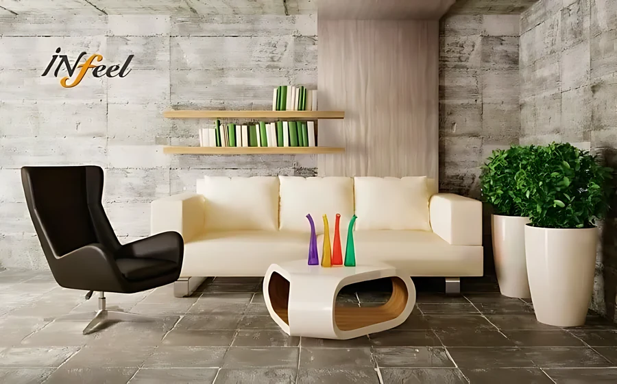 Vinilo decorativo Infeel con texturas para revestir todo tipo de ambientes
