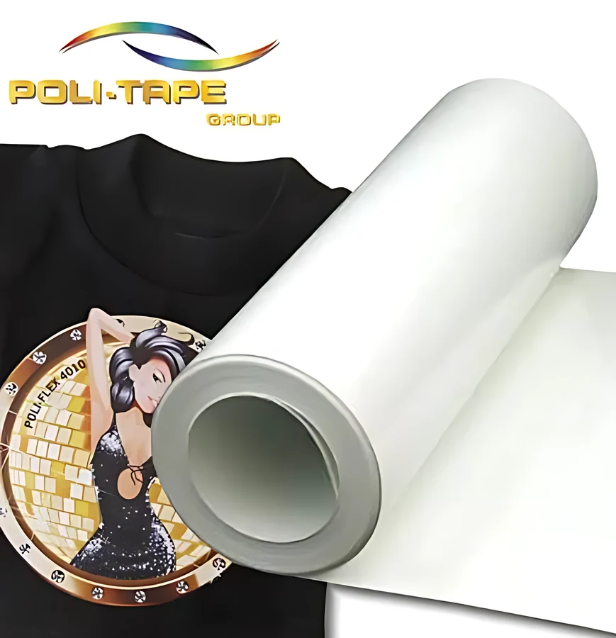 Vinilo textil Turbo Print 4010-S blanco mate blockout antisublimación
